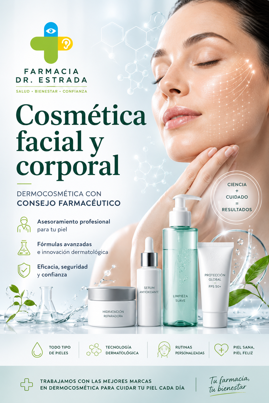Cosmética facial y corporal